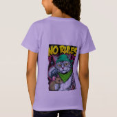 Mooie strandhond zomer T-shirt (Achterkant)