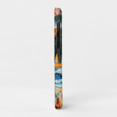 Mooie strandtafereel met palmbomen   Case-Mate iPhone case (Achterkant/links)