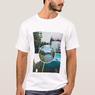 Mooie strandtaferelen t-shirt