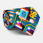 Mooie stroomkabel stropdas (Opgerold)