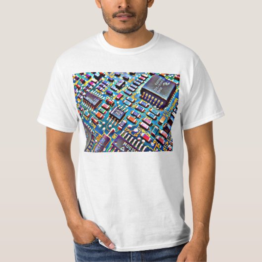 Mooie stroomkabel t-shirt (Voorkant)