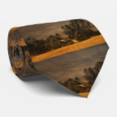 Mooie Stropdas van rijppaarden (Opgerold)