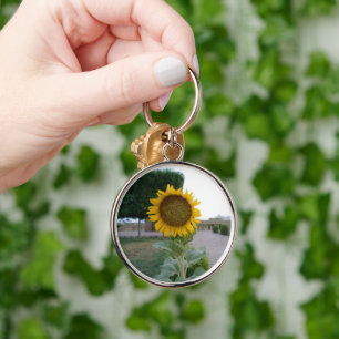 Mooie Stunning Zonnebloem Sleutelhanger
