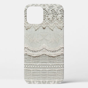 Mooie, subtiele, witte textielvlies dicht bij elka Case-Mate iPhone case