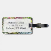 Mooie successen bagagelabel (Achterkant horizontaal)