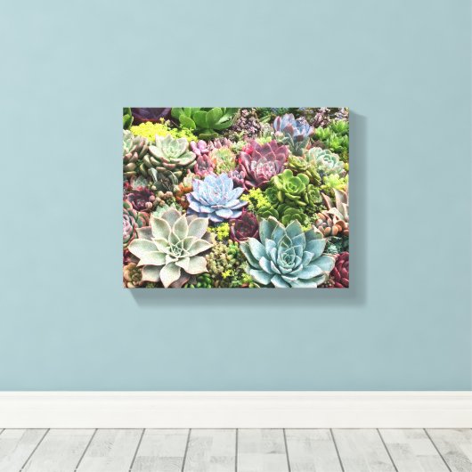 Mooie successen canvas afdruk (Insitu (Houten vloer))