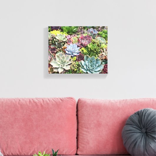 Mooie successen canvas afdruk (Insitu (Woonkamer))