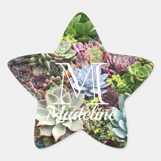 Mooie successen ster sticker (Voorkant)