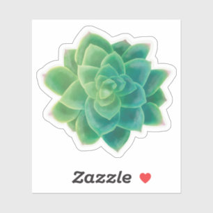 Mooie, Succulente Plant Lover Sticker