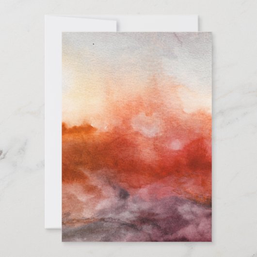 Mooie Succulente Zonsondergang Verbrande Sinaasapp Kaart (Achterkant)