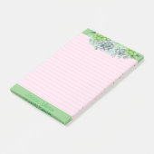Mooie succulenten liefhebbers gepersonaliseerde ge post-it® notes (Schuin)