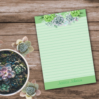 Mooie Succulenten Liefhebbers Persoonlijke Gelinie Post-it® Notes