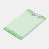 Mooie Succulents Lovers Personalized Lined Pos Post-it® Notes (Schuin)