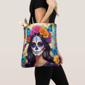 Mooie Sugar Skull Tas (Dichtbij)