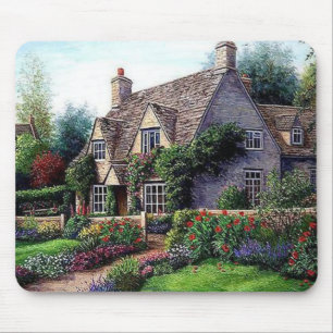 Mooie Summer Cottage Fine Art Muismat