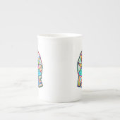 Mooie Sun Rise ~ Uplifting Message Graphic Porselein Kop (Voorkant)