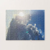 Mooie Sunny Clouds Legpuzzel (Horizontaal)