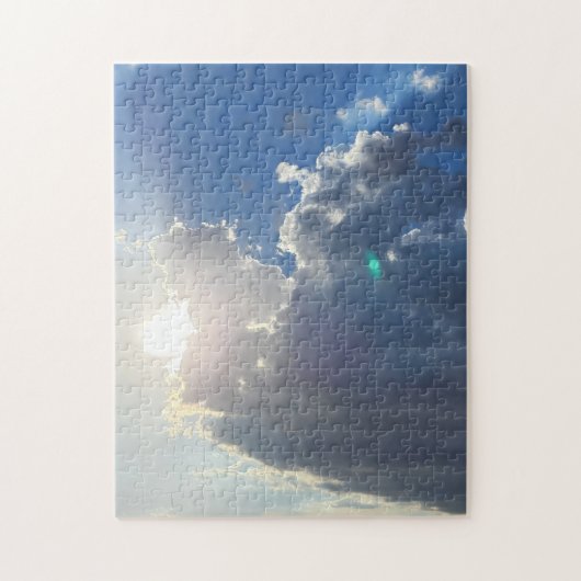 Mooie Sunny Clouds Legpuzzel (Verticaal)