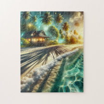 Mooie Sunset Beach House thema