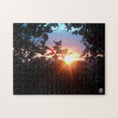 Mooie Sunset Puzzle Legpuzzel (Horizontaal)