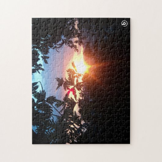 Mooie Sunset Puzzle Legpuzzel (Verticaal)