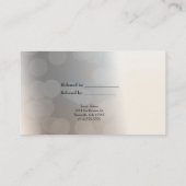 Mooie Swan Elegant Verwijs een Vriend Klant Kaart (Achterkant)