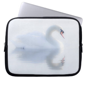 Mooie Swan-laptophoes Laptop Sleeve