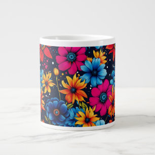 Mooie Sweety Flowers en Rozen Grote Koffiekop