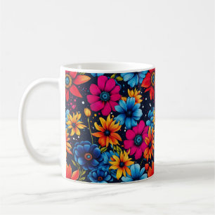 Mooie Sweety Flowers en Rozen Koffiemok