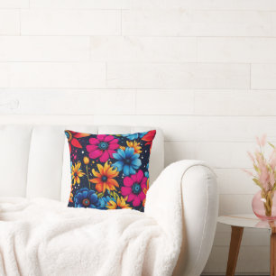 Mooie Sweety Flowers en Rozen Kussen