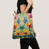 Mooie Sweety Flowers en Rozen Tote Bag (Dichtbij)