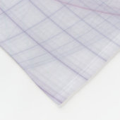 Mooie Swing Moderne Abstracte Fractale Kunst Roze Fleece Deken (Hoek)