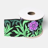 Mooie Syringa Bloemenrand Grosgrain Lint (Spoel)