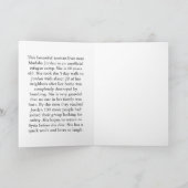 Mooie Syrische vrouw Kaart (Binnen)