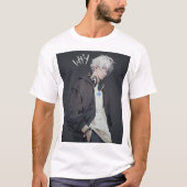 mooie t-shirt anime-ontwerpen half zijde. (Voorkant)