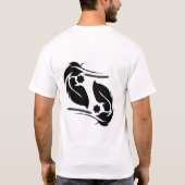 Mooie t-shirt met kunst (Achterkant)