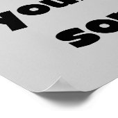 Mooie T-shirts voor verpleegsters en cadeautjes Poster (Hoek)