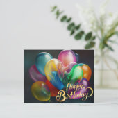 Mooie taart Gelukkige Verjaardagscadeaus Liefde Briefkaart (Staand voorkant)