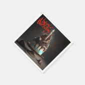 Mooie taart Gelukkige Verjaardagscadeaus Liefde Servet (Hoek)