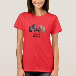 Mooie Tabby's Gambit Dames T-Shirt