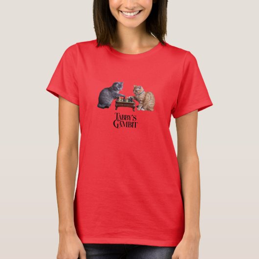 Mooie Tabby's Gambit Dames T-Shirt (Voorkant)