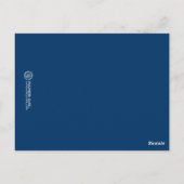 Mooie tafel nummer ( achtergrond) briefkaart (Achterkant)