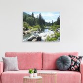 Mooie Tahoe-schildpad Canvas Afdruk (Insitu (Woonkamer))