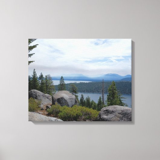 Mooie Tahoe-schildpad Canvas Afdruk (Voorkant)