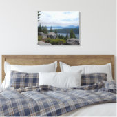 Mooie Tahoe-schildpad Canvas Afdruk (Insitu (Slaapkamer))