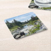 Mooie Tahoe-schildpad Kartonnen Onderzetters (Schuin)