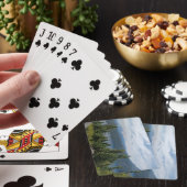 Mooie Tahoe-schildpad Pokerkaarten (Insitu)