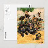 Mooie talk briefkaart (Voorkant / Achterkant)