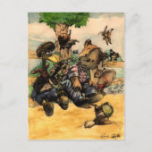 Mooie talk briefkaart (Voorkant)