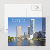 Mooie Tampa, Florida Briefkaart (Voorkant / Achterkant)